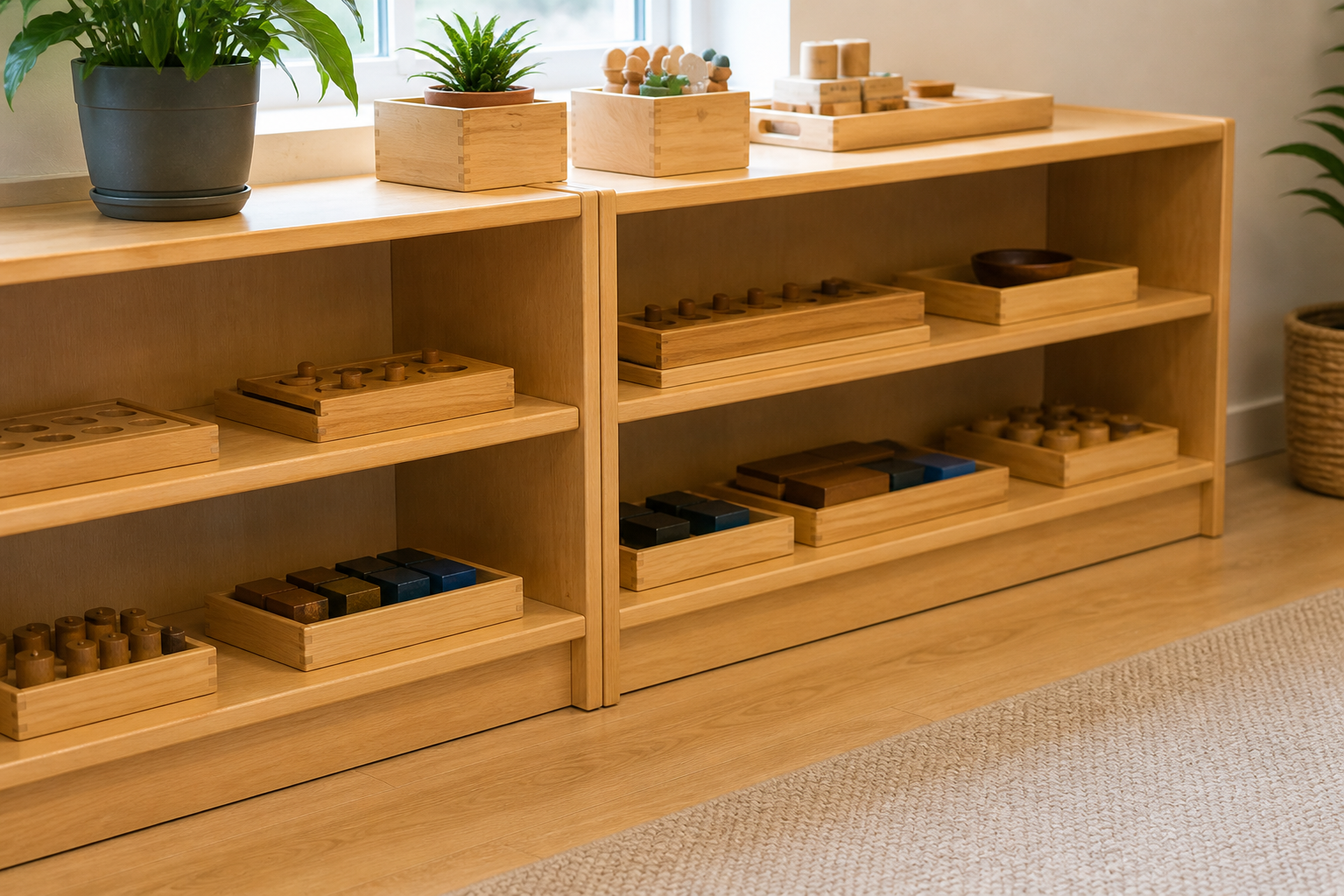 Inside our Montessori classroom