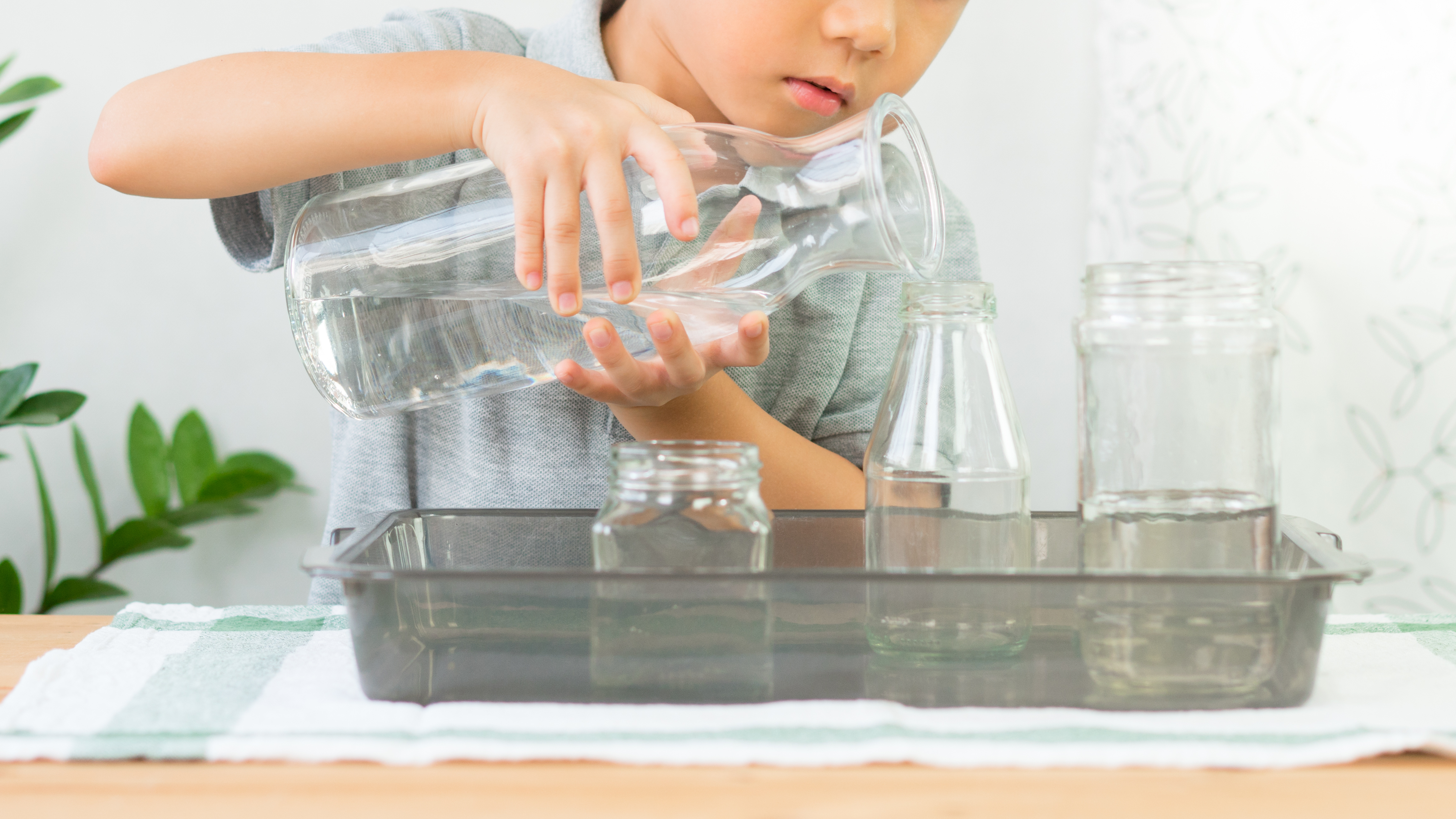 Child working independently