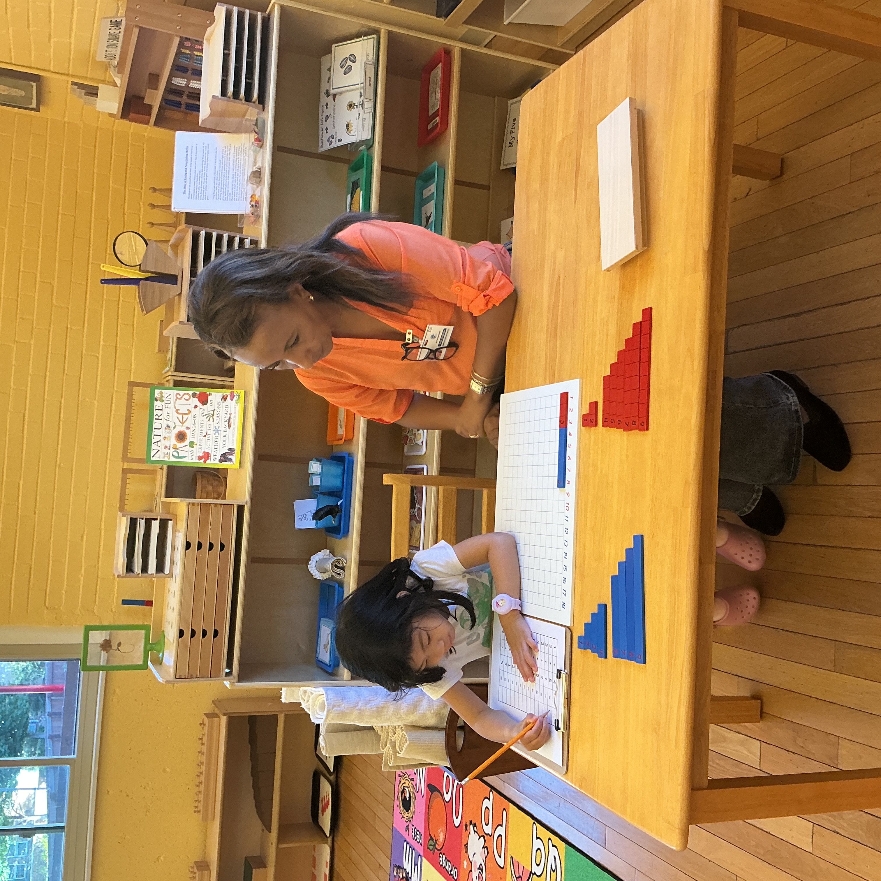 Children engaged in learning at our school